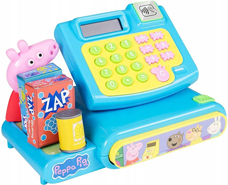 Žaislinis kasos aparatas su priedais Kiaulytė Pepa (Peppa Pig)
