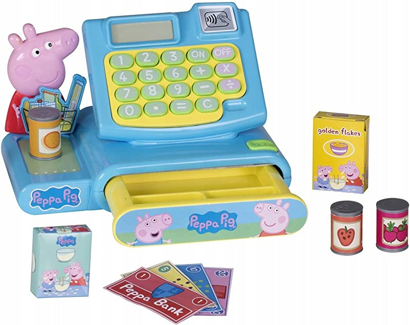 Žaislinis kasos aparatas su priedais Kiaulytė Pepa (Peppa Pig)