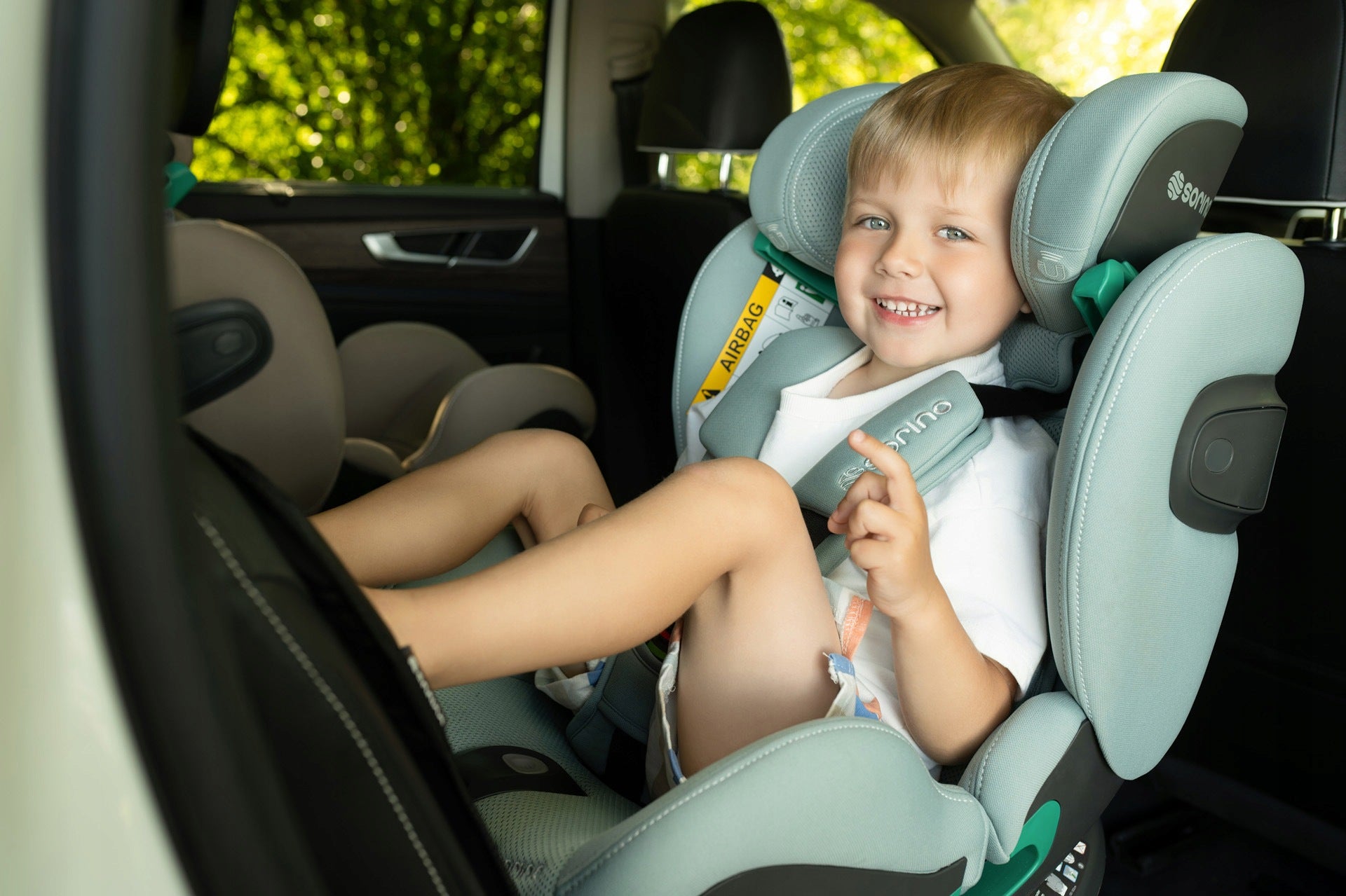 SWIVEL CAR SEAT BASE 360° 40-150CM ISIZE AURORA MINT SORINO Brand Sorino