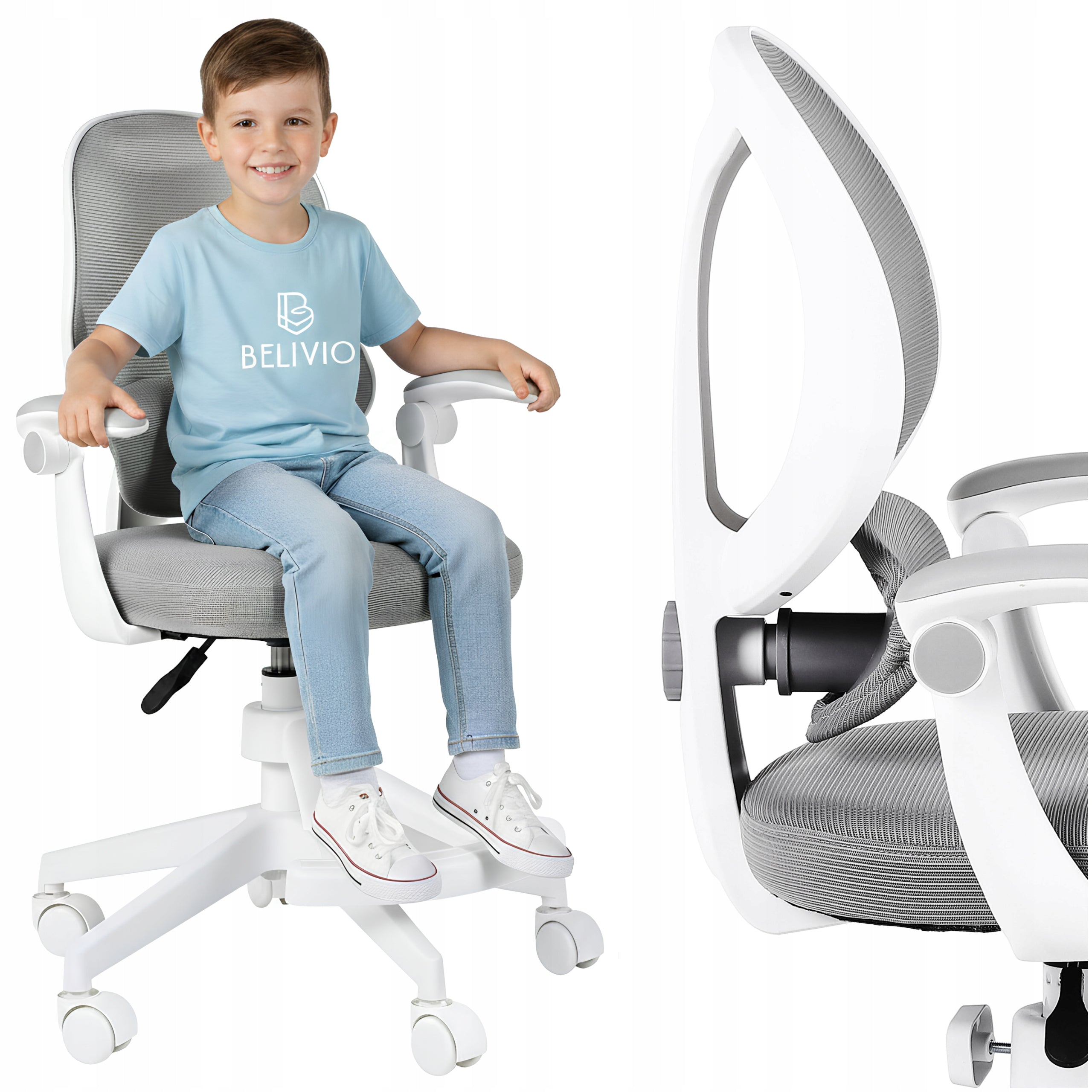 SWIVEL CHAIR DESK CHAIR FOR CHILDREN CHILD STUDENT TO DESK