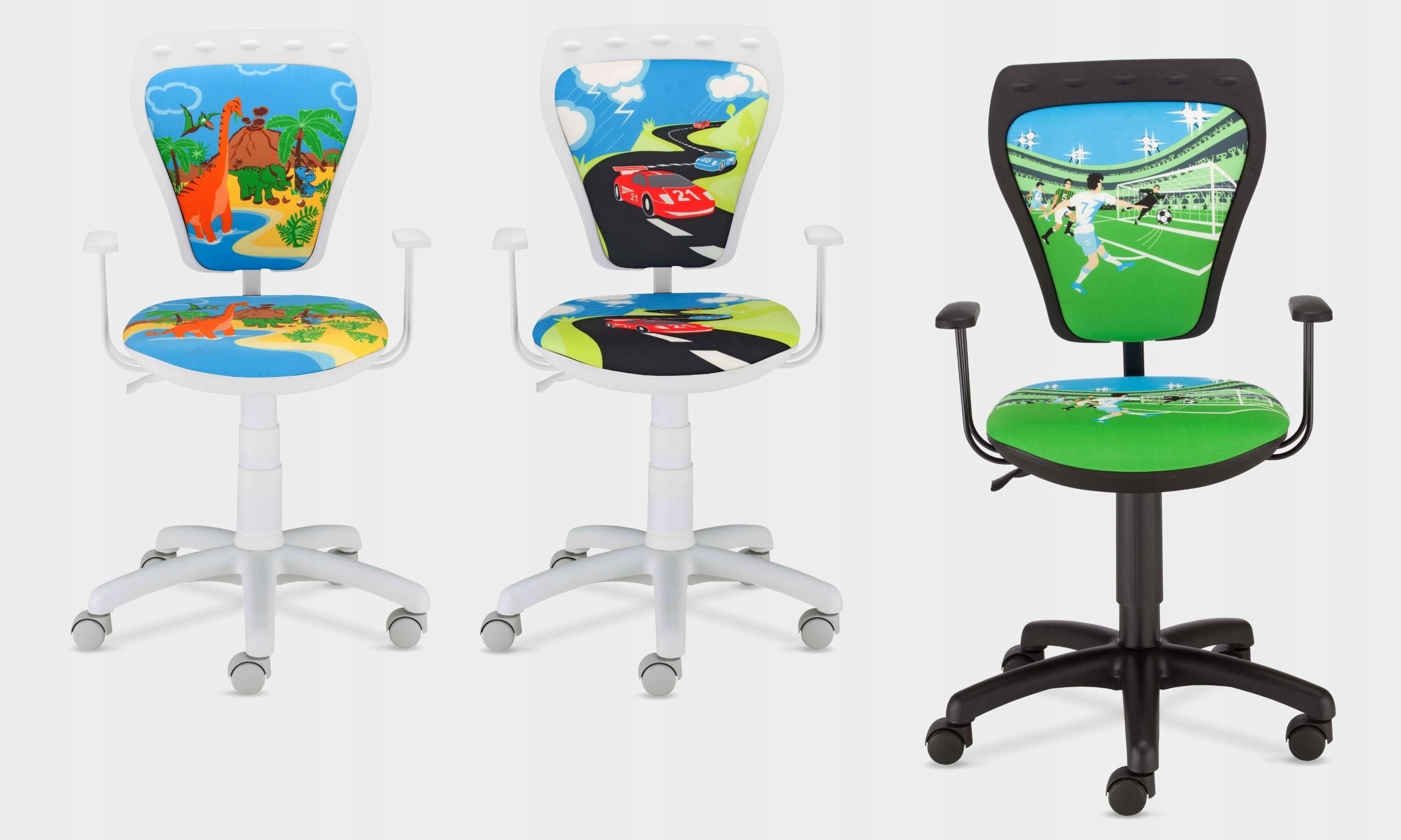 SWIVEL CHAIR FOR DESK MINISTYLE DINO WHITE NS Body color white