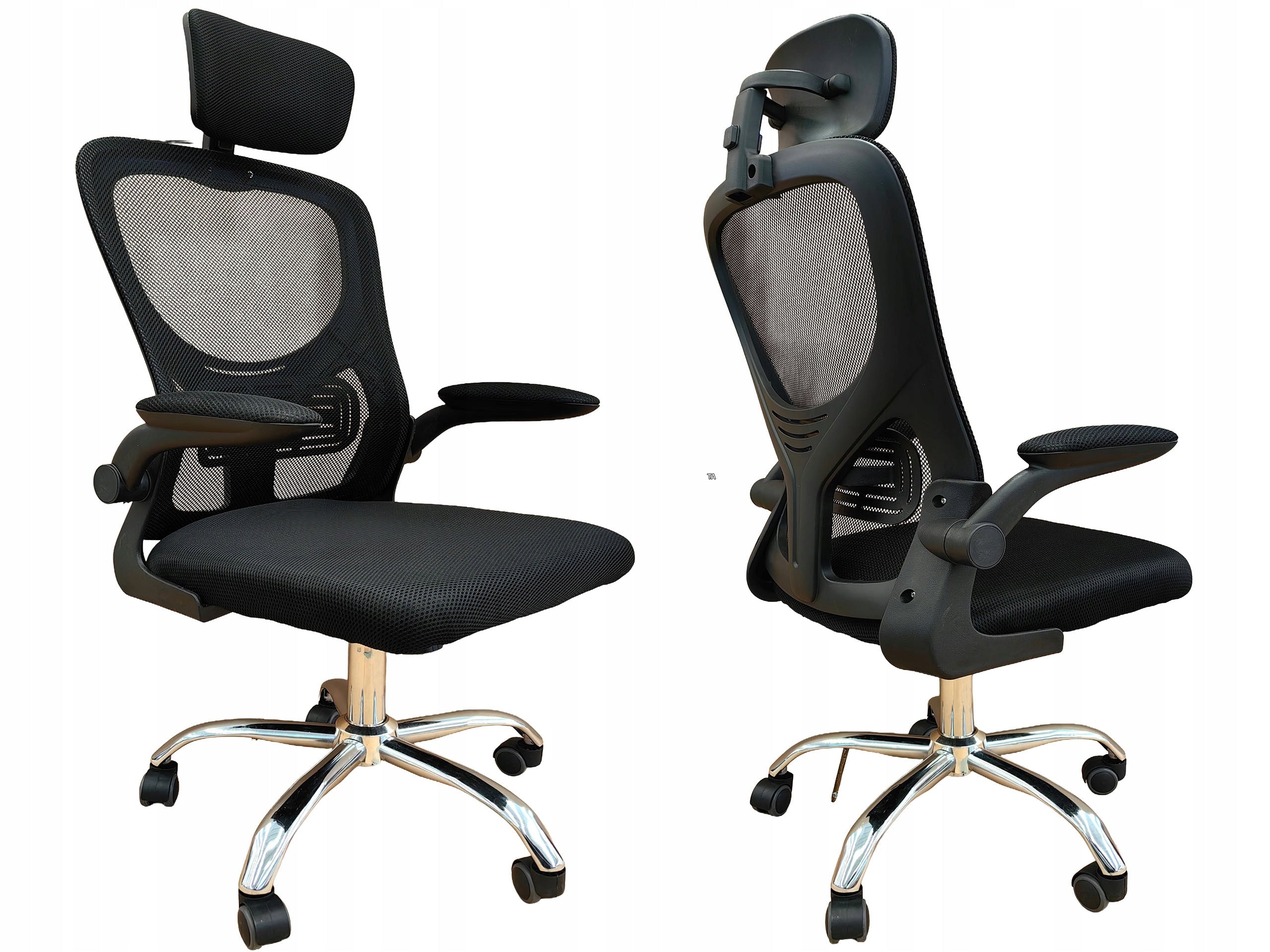 SWIVEL CHAIR GAMING CHAIR FOR OFFICE HEADREST MESH VENTILATION MESH