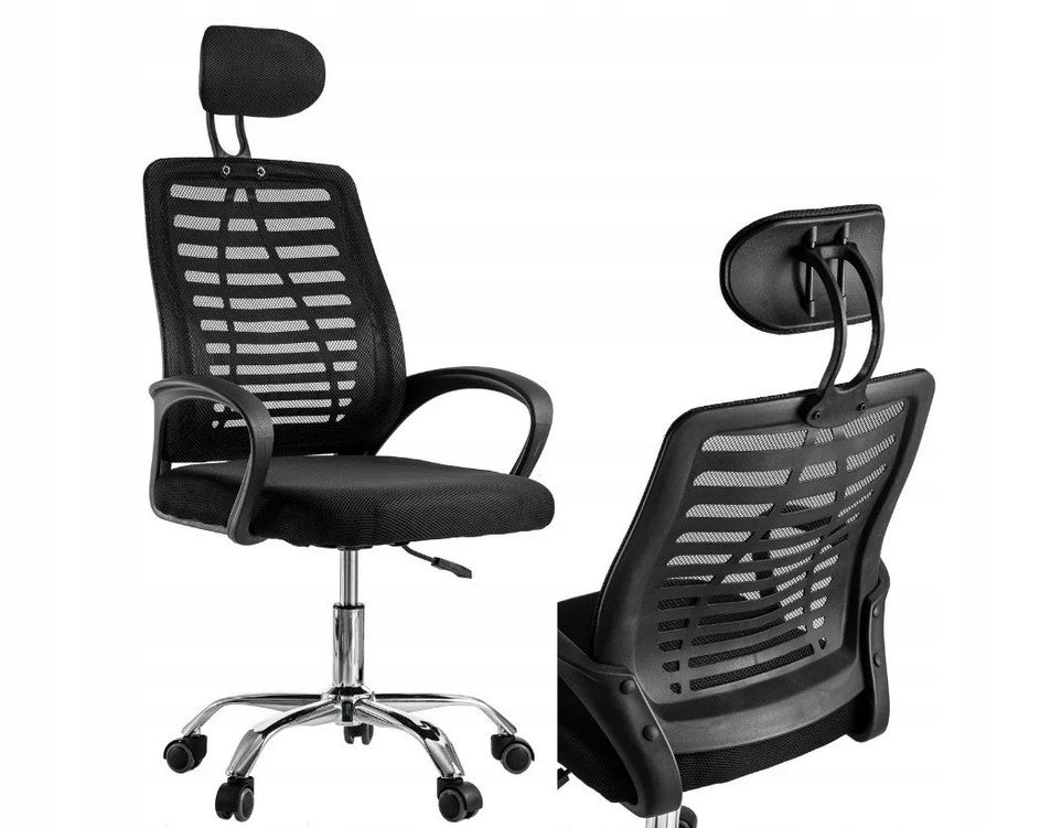 SWIVEL CHAIR OFFICE CHAIR OZI BLACK