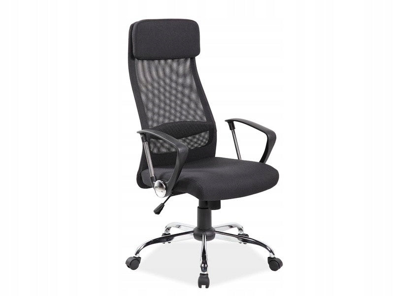 SWIVEL CHAIR Q-345 BLACK Brand Signal