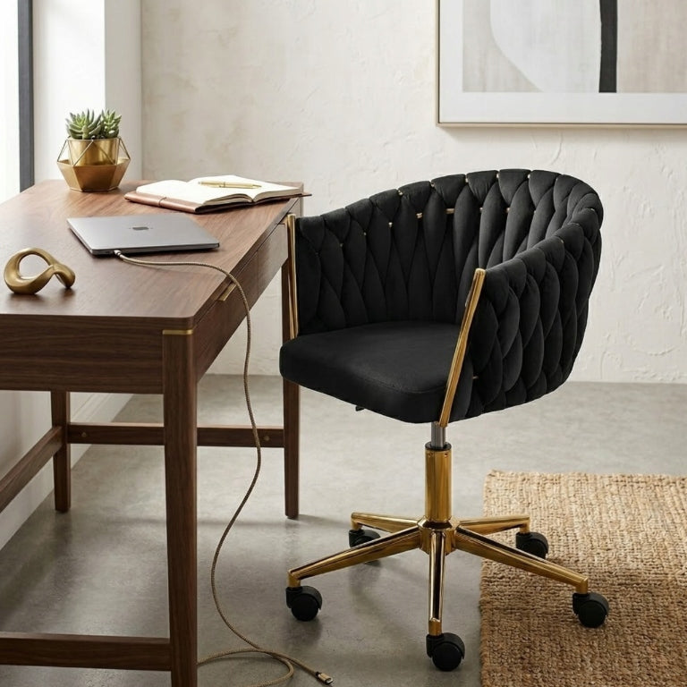 SWIVEL CHAIR VELOUR OFFICE CHAIR FOR DESK DRESSING TABLE ADJUSTABLE Manufacturer code 1127 Fotel biurowy obrotowy krzesło biurowe
