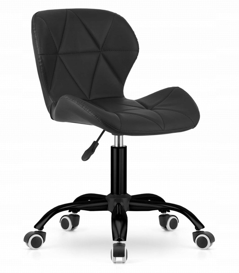 SWIVEL Chair Upholstered Office Desk Chair BLACK LOFT Manufacturer code KRZESŁO OBROTOWE Biurowe REGULOWANE EKOSKÓRA