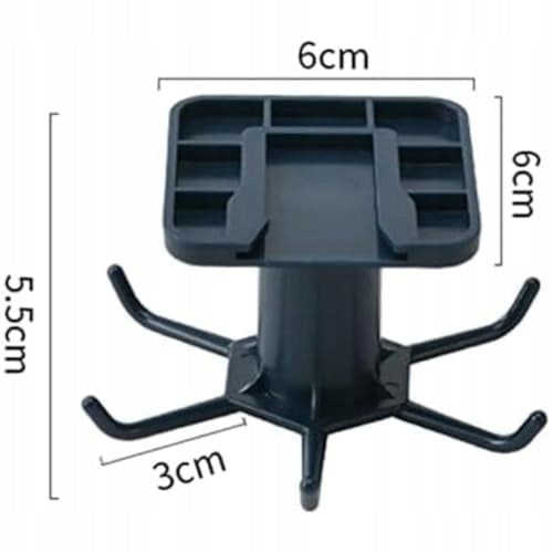 SWIVEL HOOKS 360 FOR KITCHEN UTENSILS SELF-ADHESIVE 2 PCS. Manufacturer code Bez marki