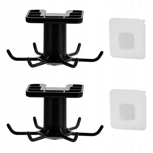 SWIVEL HOOKS 360 FOR KITCHEN UTENSILS SELF-ADHESIVE 2 PCS.
