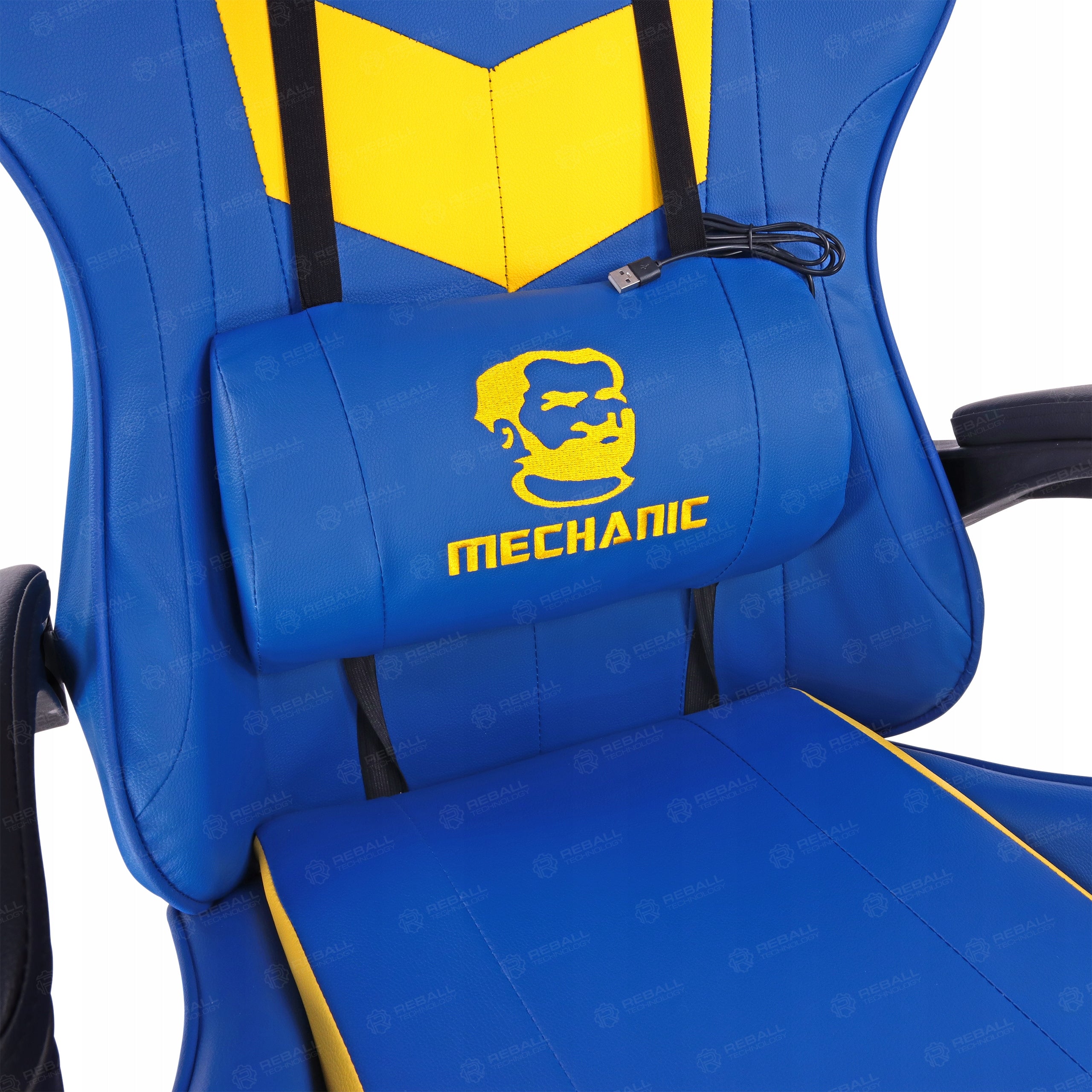SWIVEL SERVICE CHAIR MECHANIC MASTER RODEO OFFICE LUMBAR MASSAGE Manufacturer code FOTEL DLA MECHANIKA MASTER RODEO DIO0000053