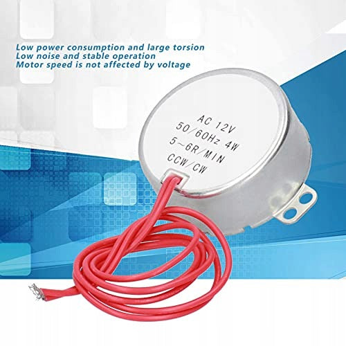 SYNCHRONOUS MOTOR 50TYC 4W 12V MICRO REDUCTION CW/CCW 2 PCS FOR HOME Manufacturer code SWC5908151082027