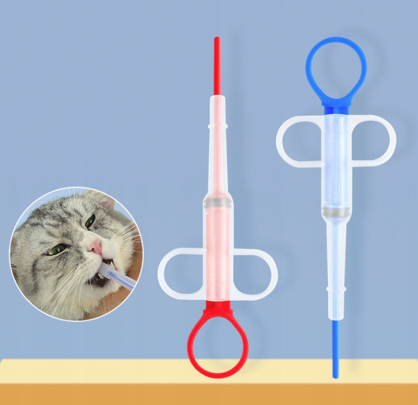 SYRINGE APPLICATOR FOR ADMINISTERING TABLETS TO CATS DOGS DISPENSER Capacity 0 l