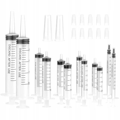 SYRINGES WITHOUT NEEDLE 1ML PLASTIC FOR FEEDING ANIMALS SET OF 36 Medical device no