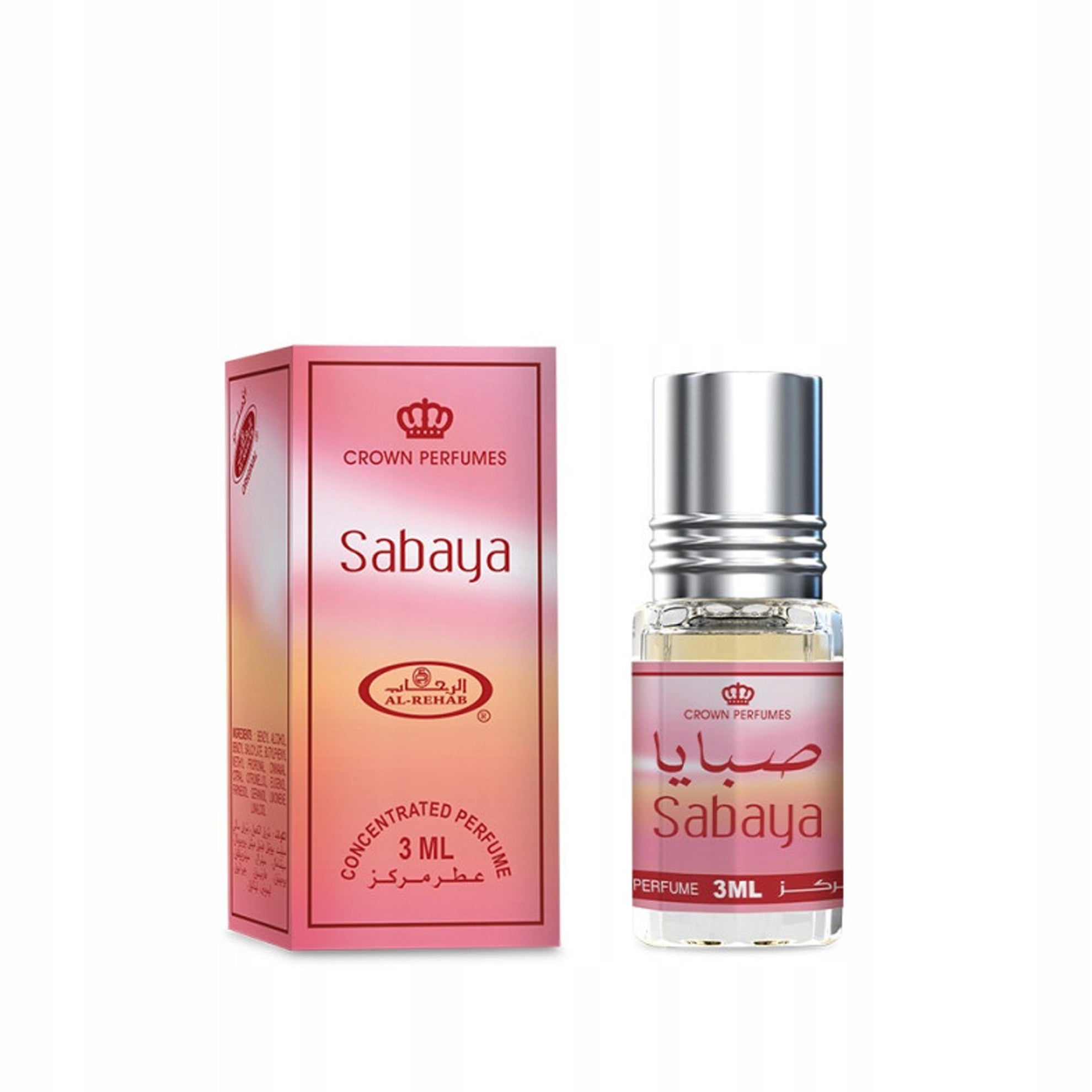 Sabaya Perfume in Oil for Women 3 ml Al Rehab CPO