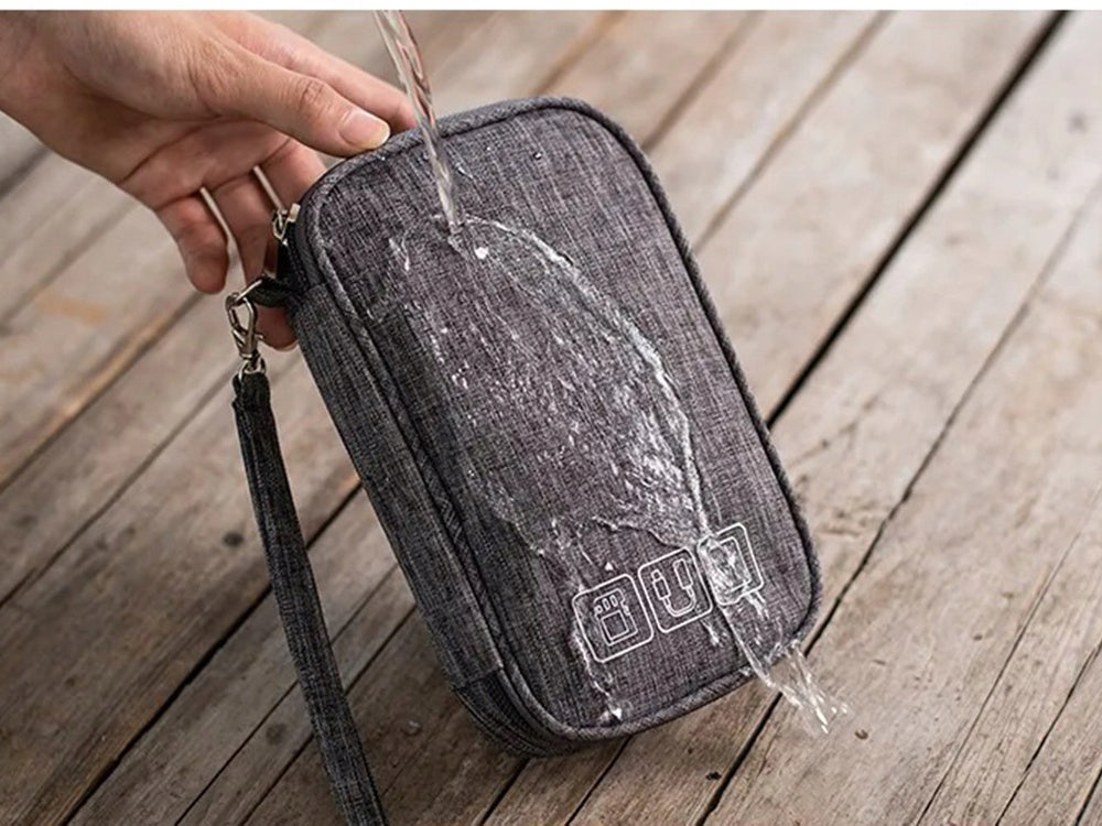 Sachet Organizer Cover Waterproof Bag Case for Cables Chargers Case Model etui na kable