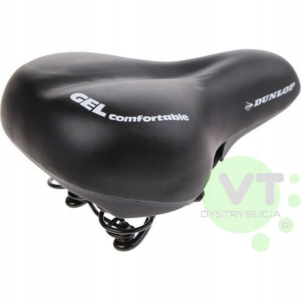 Saddle Dunlop CITY gel 26x19 cm saddle 880 gr