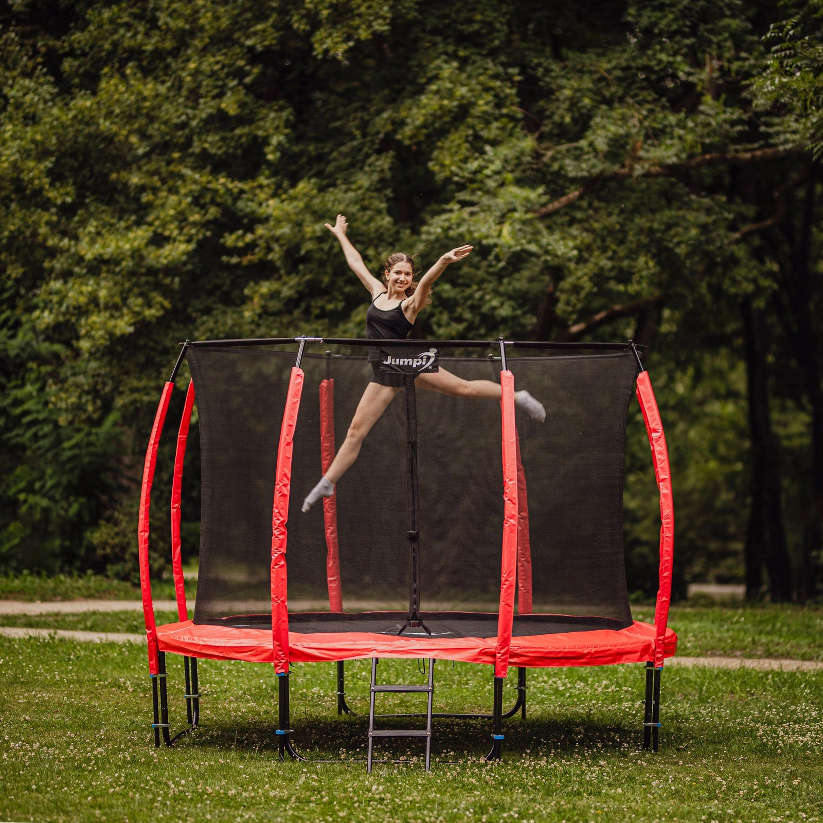 Safe Garden Trampoline Jumpi Maxy Comfort+ 12FT 374cm Set of 5in1 Packaging status original