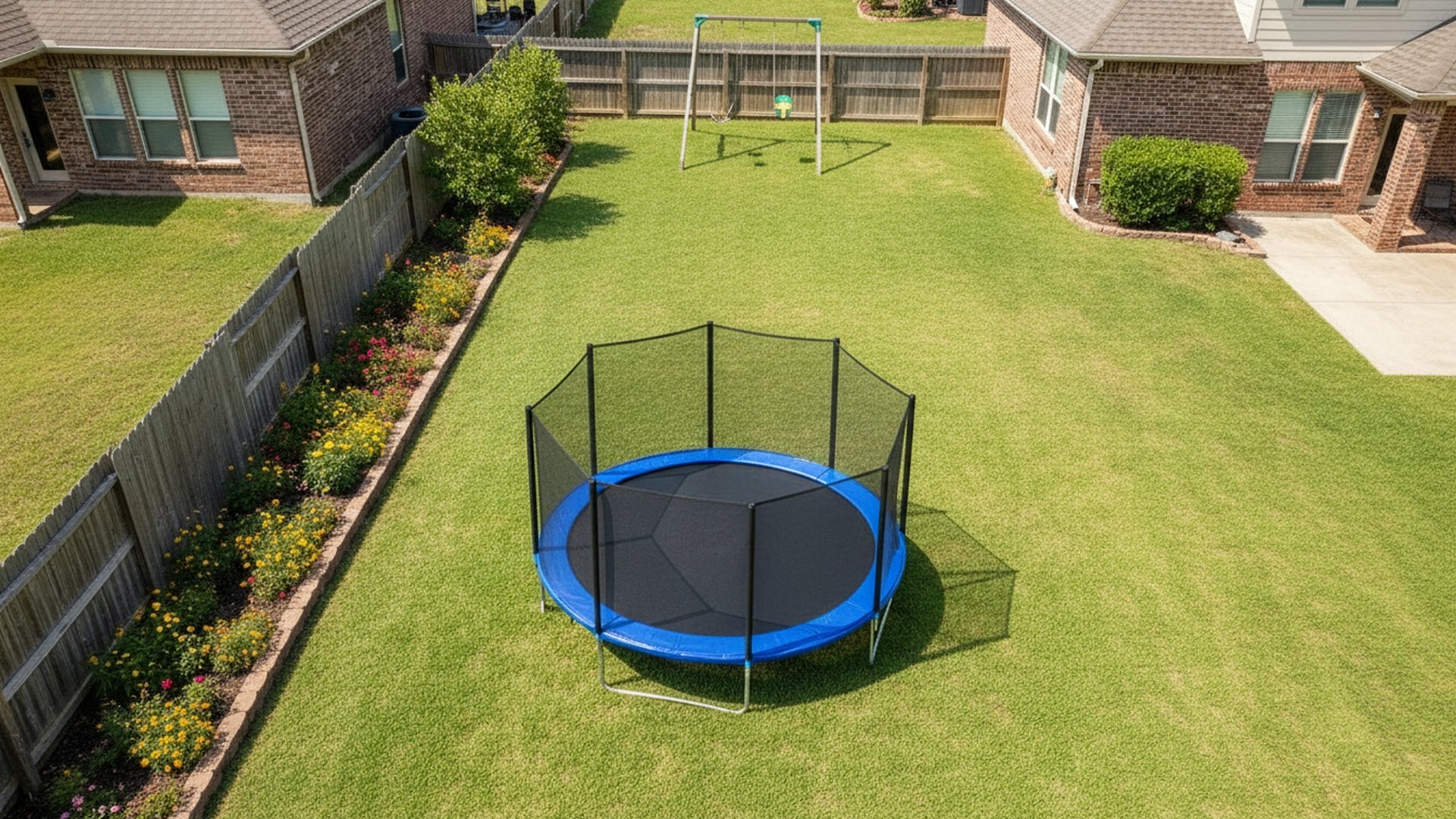 Safe Garden Trampoline for Adult Children Large 366cm XXL 150kg Packaging status original