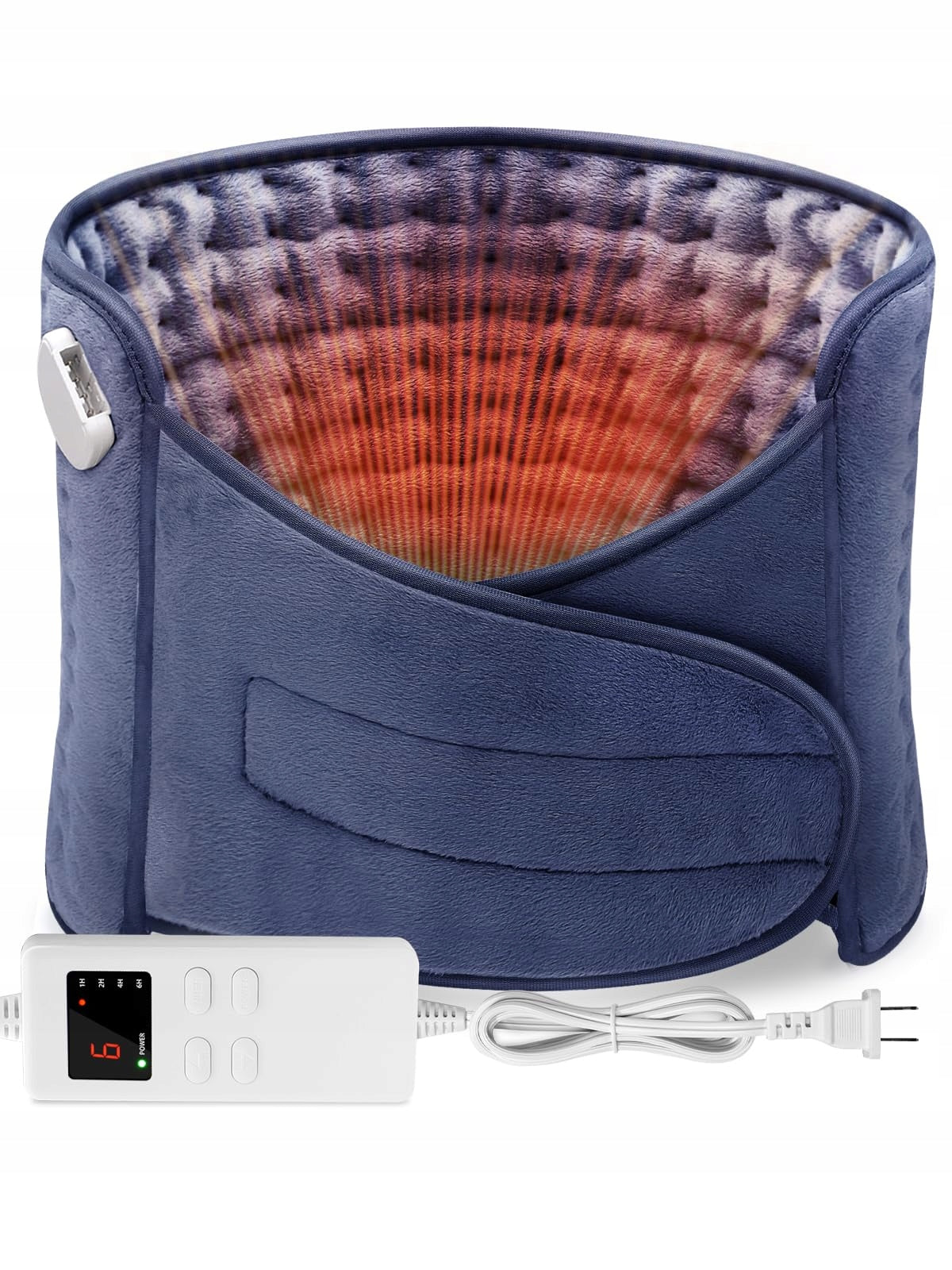 Safe electric heating pads with automatic shut-off