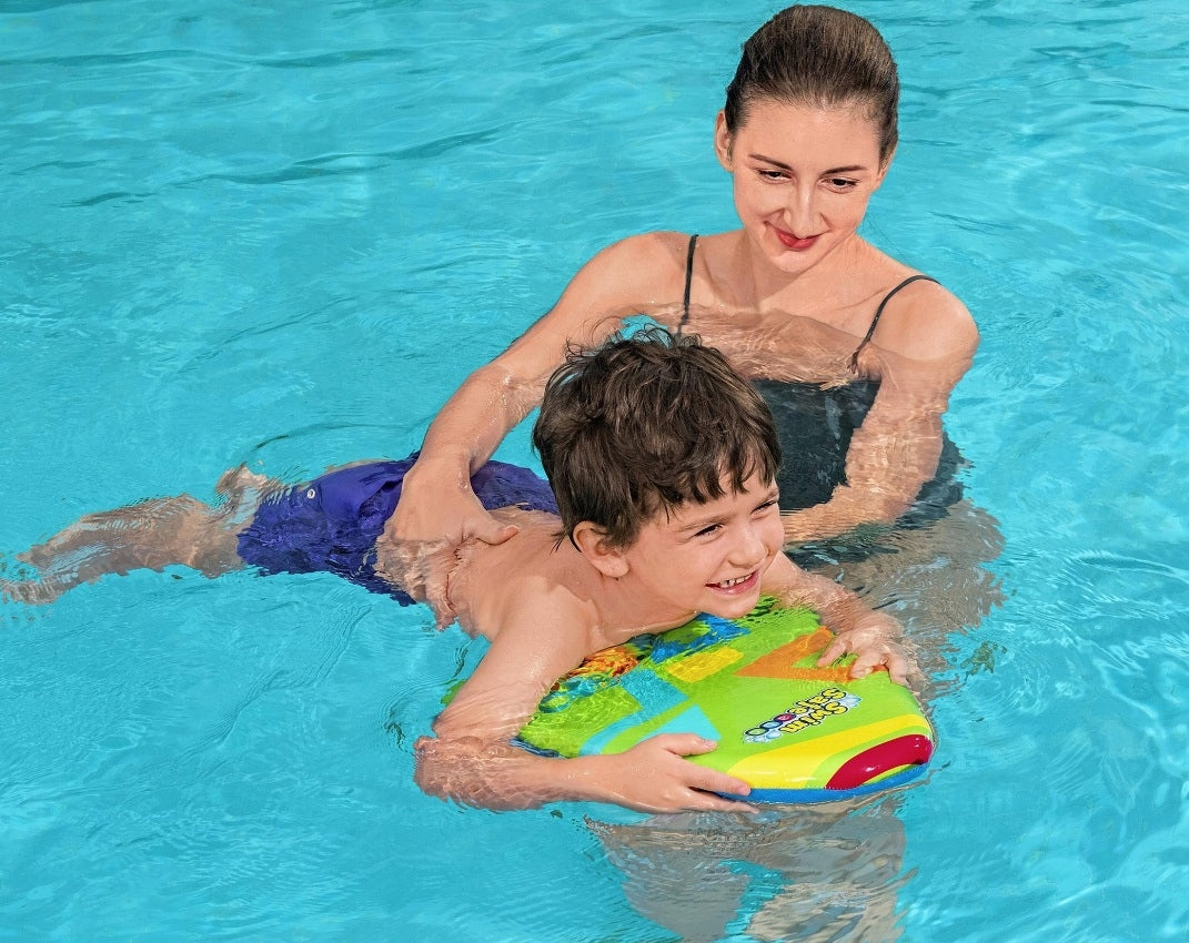 Safe foam swimming board for children Bestway 32155 Model deska