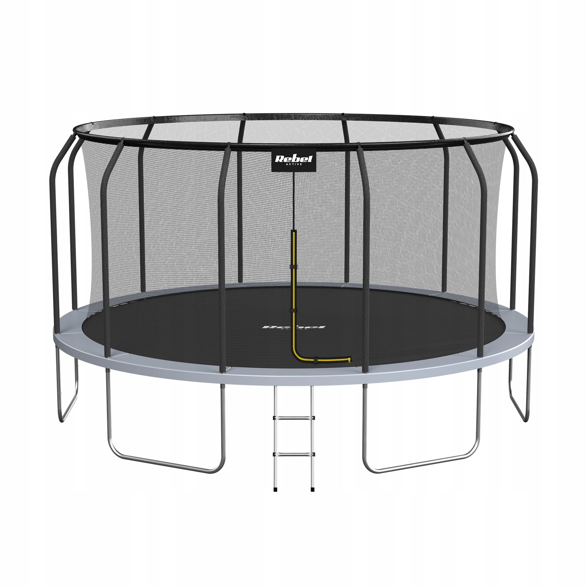 Safe garden trampoline for children 14ft/427 cm net ladder Rebel Packaging status original