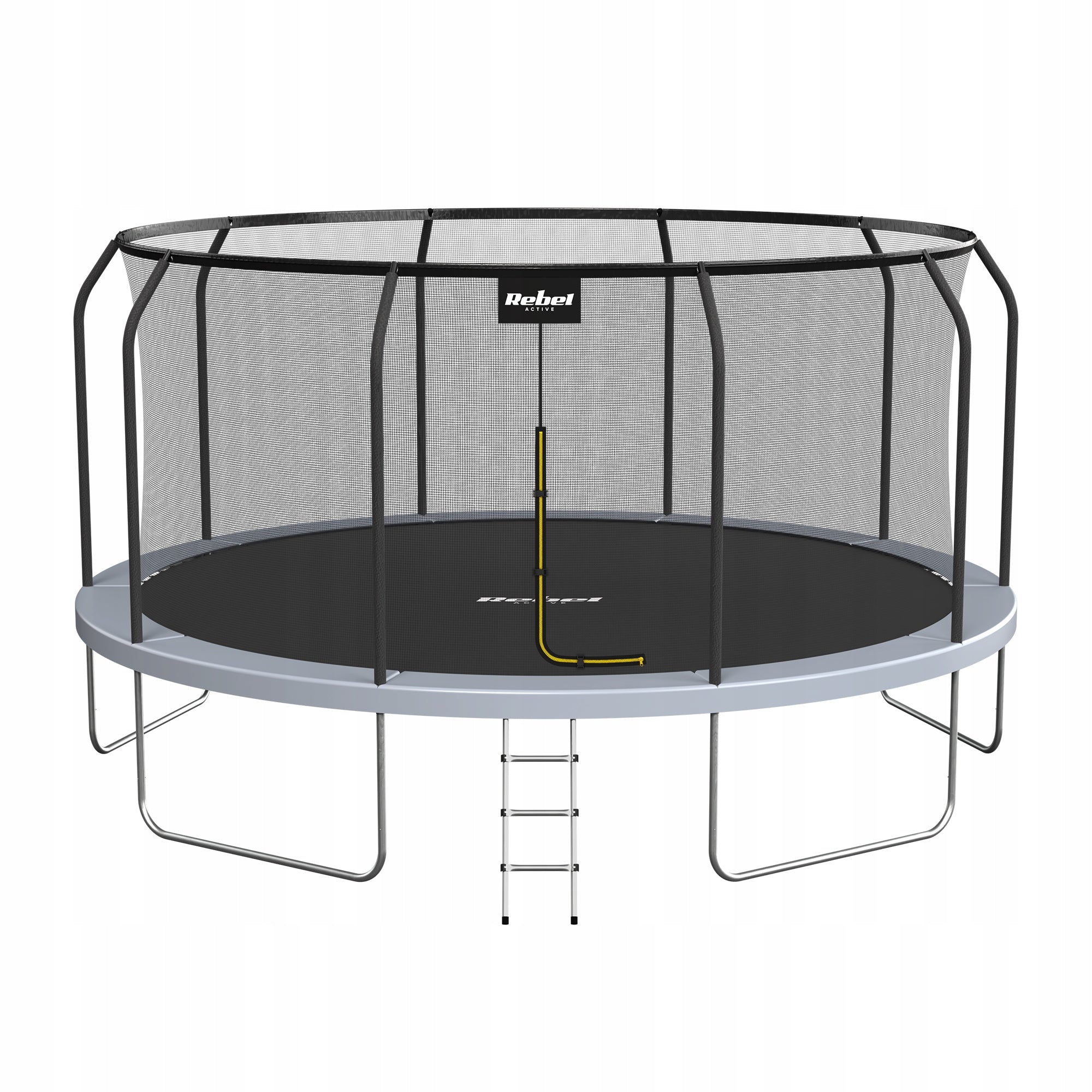 Safe garden trampoline for children 15ft/457 cm net ladder Rebel Packaging status original