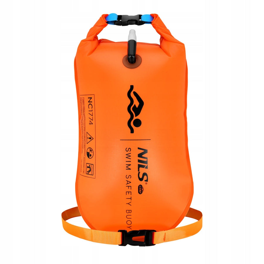 Safety Buoy Inflatable Swimming Rescue Hip Belt Pocket 18L Model NC1774