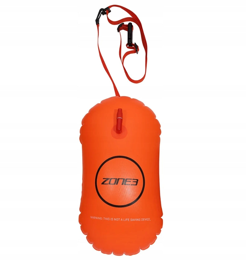 Safety Buoy for Swimming Zone3 Tow Float Orange