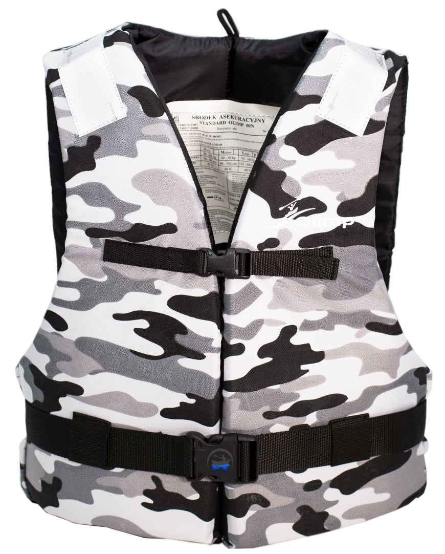 Safety Vest Olimp Life Vest Grey-Pink Size L Type lifeguard