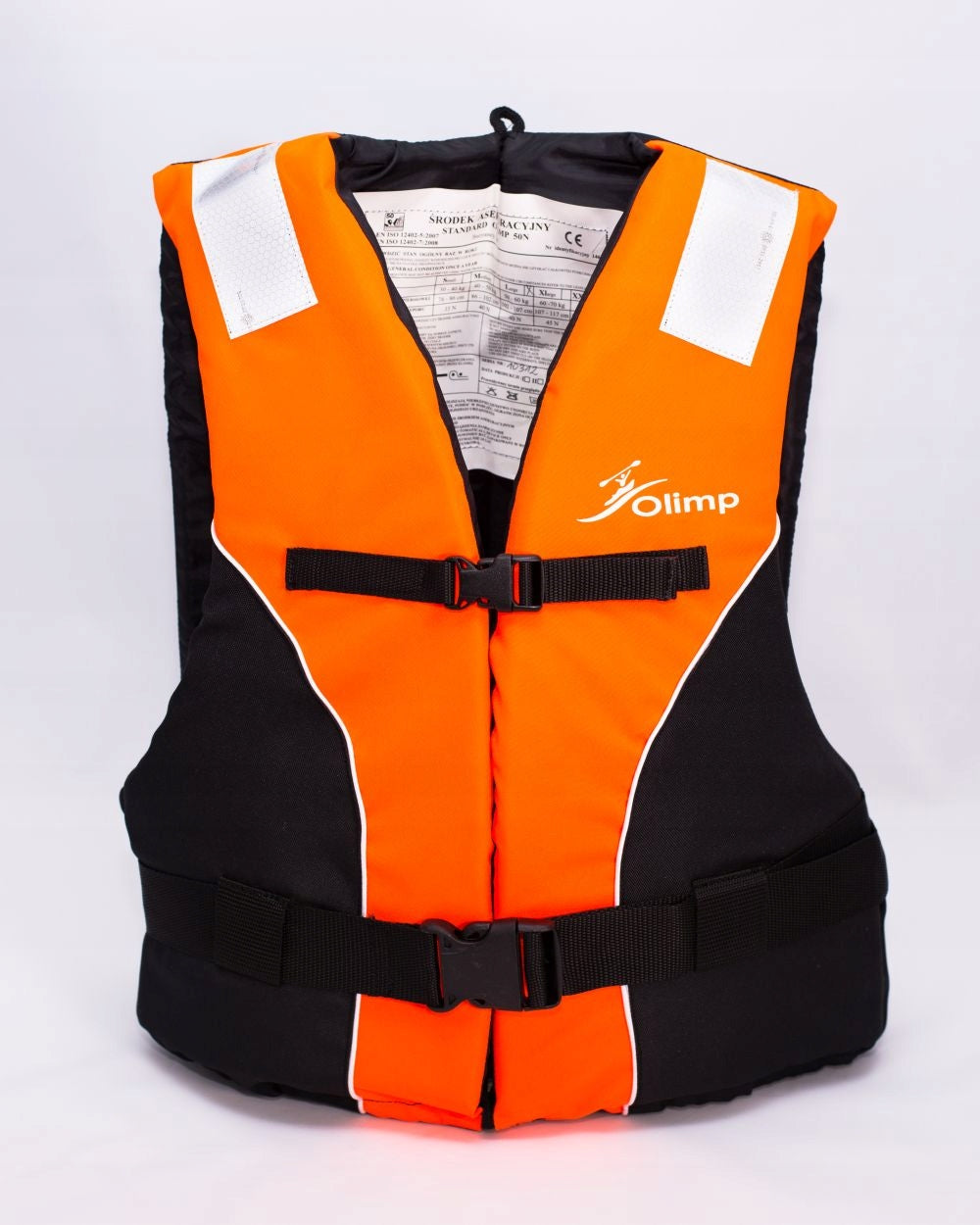 Safety Vest Olimp Rescue Life Vest Black Size S Brand Olimp