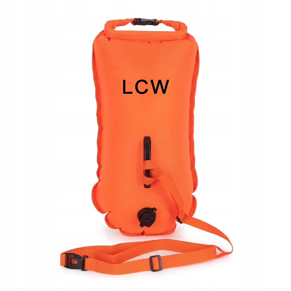 Safety buoy INFLATABLE for swimming 2in1 DRY POCKET Vario