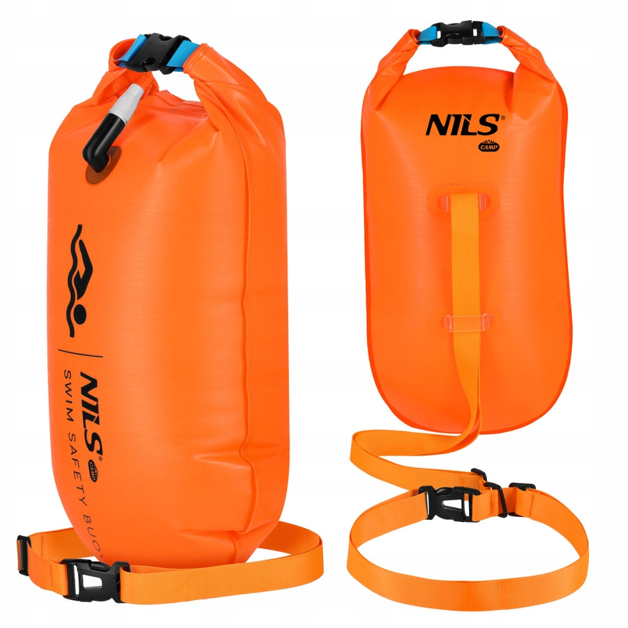 Safety buoy Inflatable Swimming buoy Rescue Dry Pocket 2in1 Packaging status original
