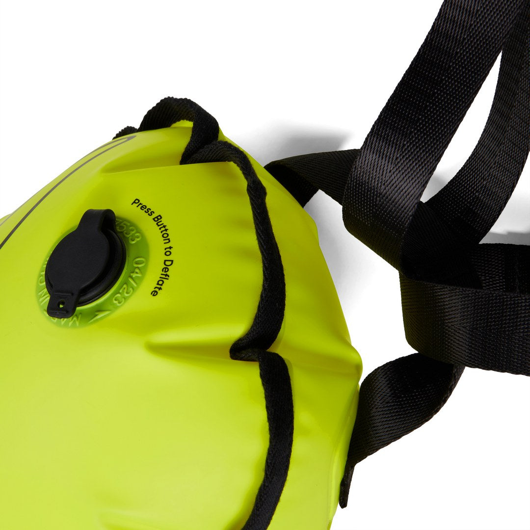 Safety buoy for swimming Speedo Ow Tow Float Au YELLOW/BLACK Length 45 cm