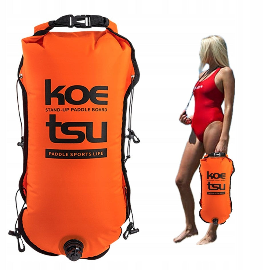 Safety buoy for swimming function bag waterproof SUP KAYAK GIFT