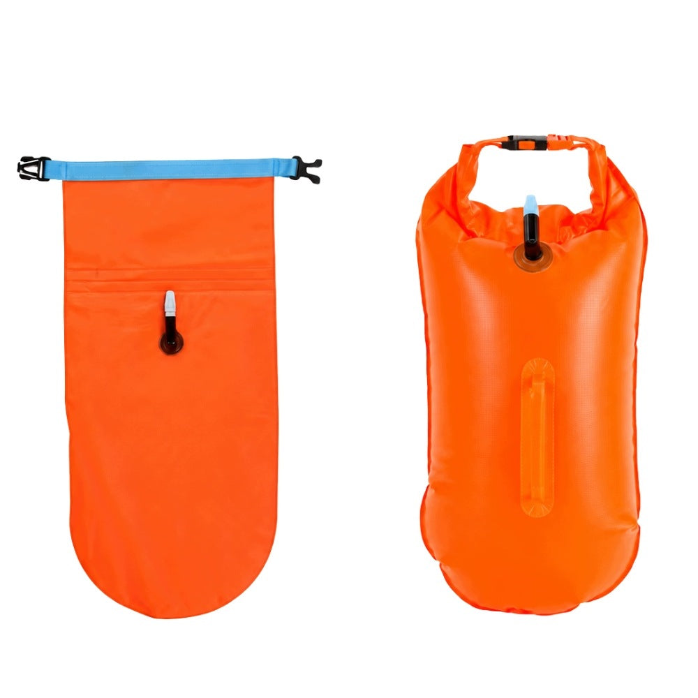 Safety buoy for swimming inflatable swimming buoy dry pocket 2in1 belt Packaging status original