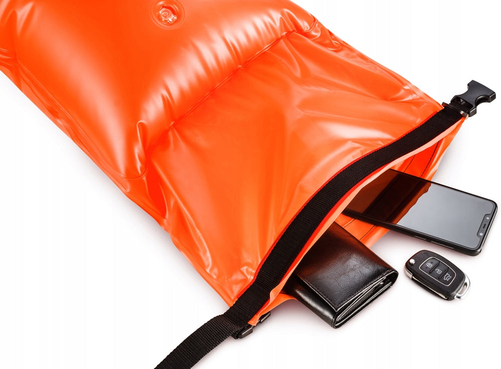 Safety buoy inflatable swimming 2in1 waterproof bag 17L Manufacturer code 3977