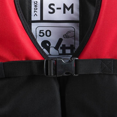 Safety vest 100 50 N for towed sports Size L
