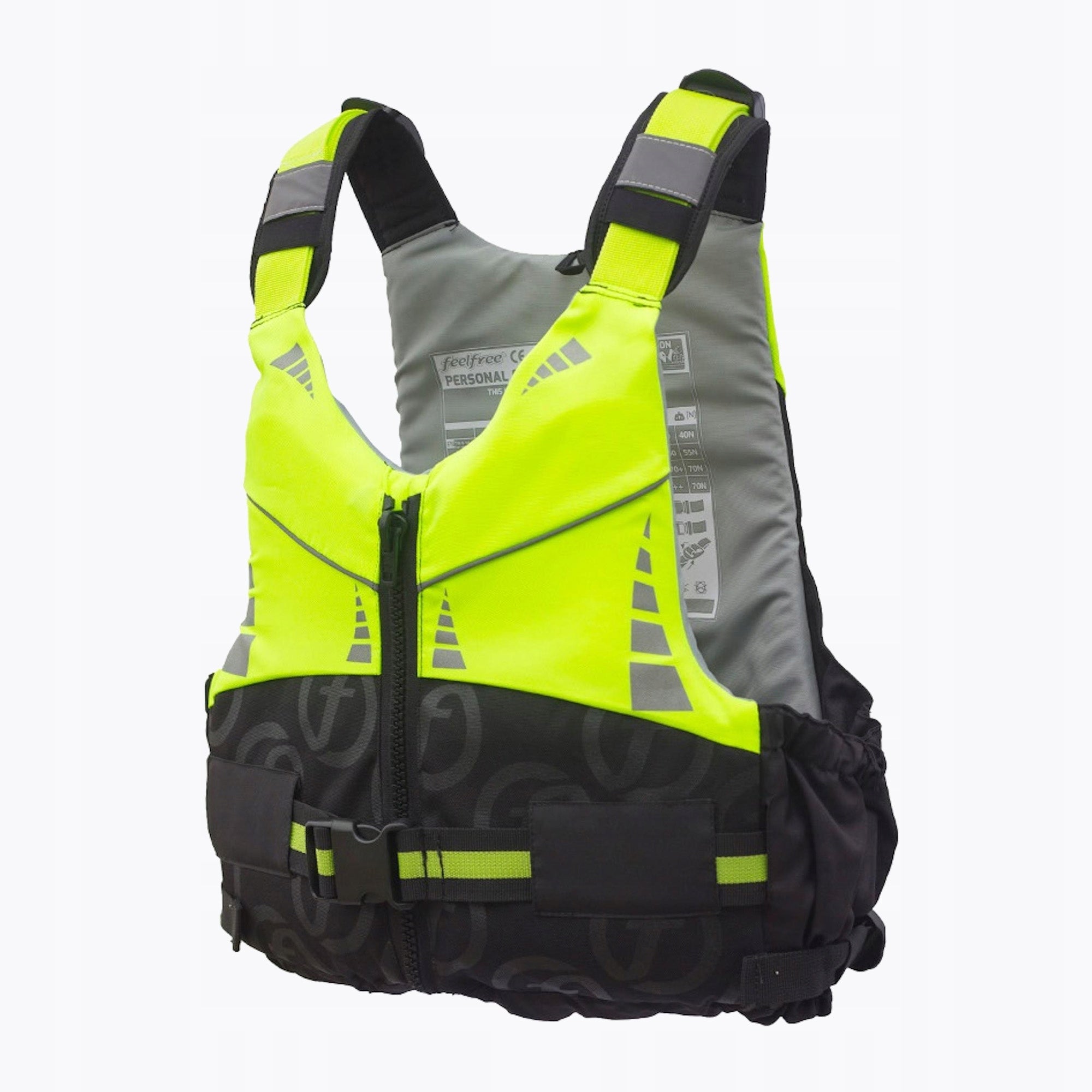 Safety vest Aquarius FeelFree Advance green S-M Size S/M