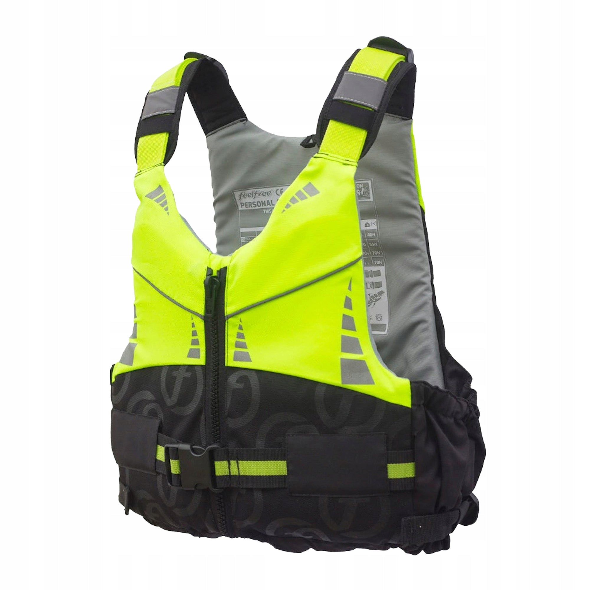 Safety vest Aquarius FeelFree Advance green S-M