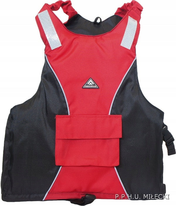 Safety vest Aquarius red