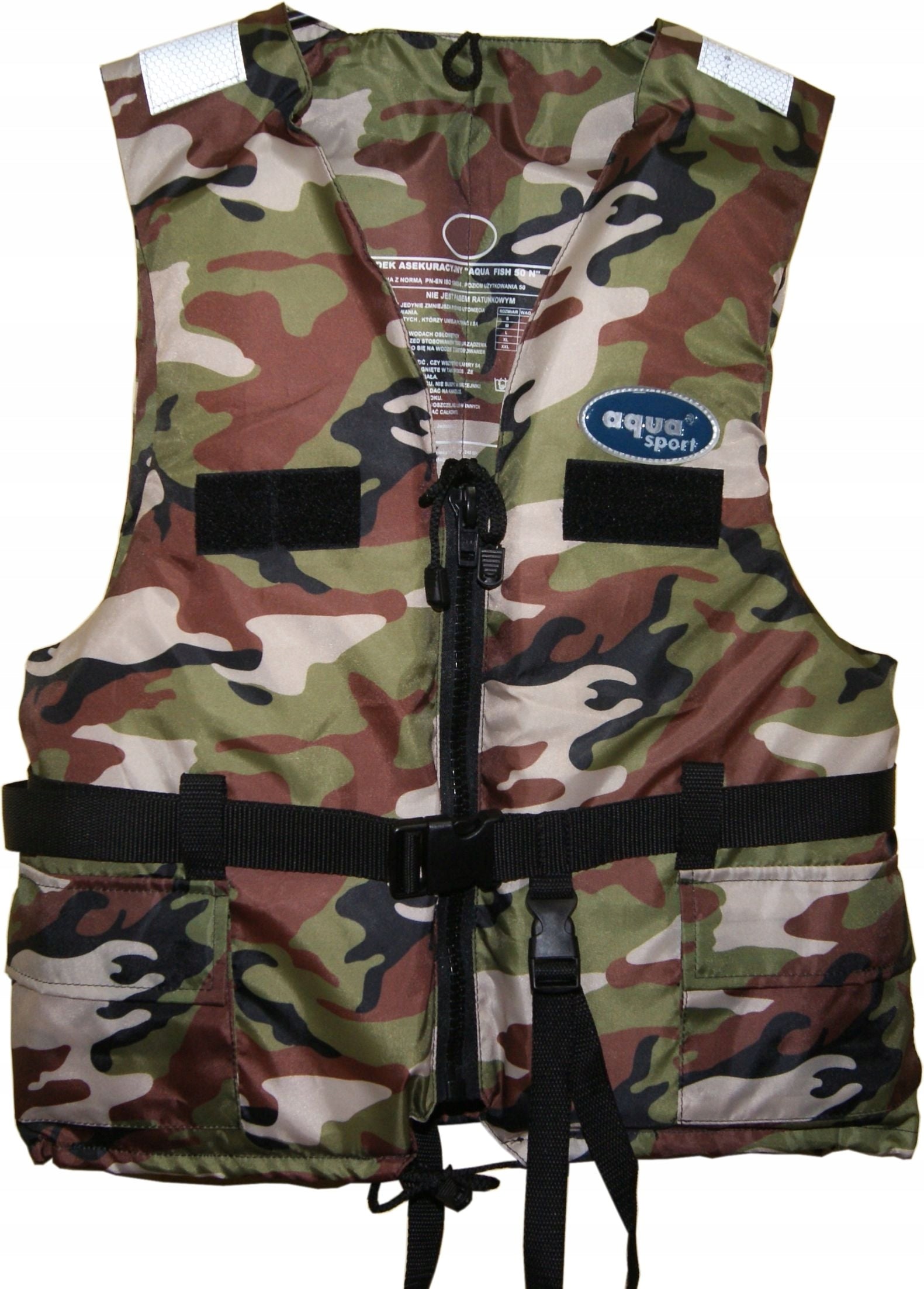 Safety vest for fish LIFE VEST XXL 90+kg _CE Brand AS Aqua-Sport