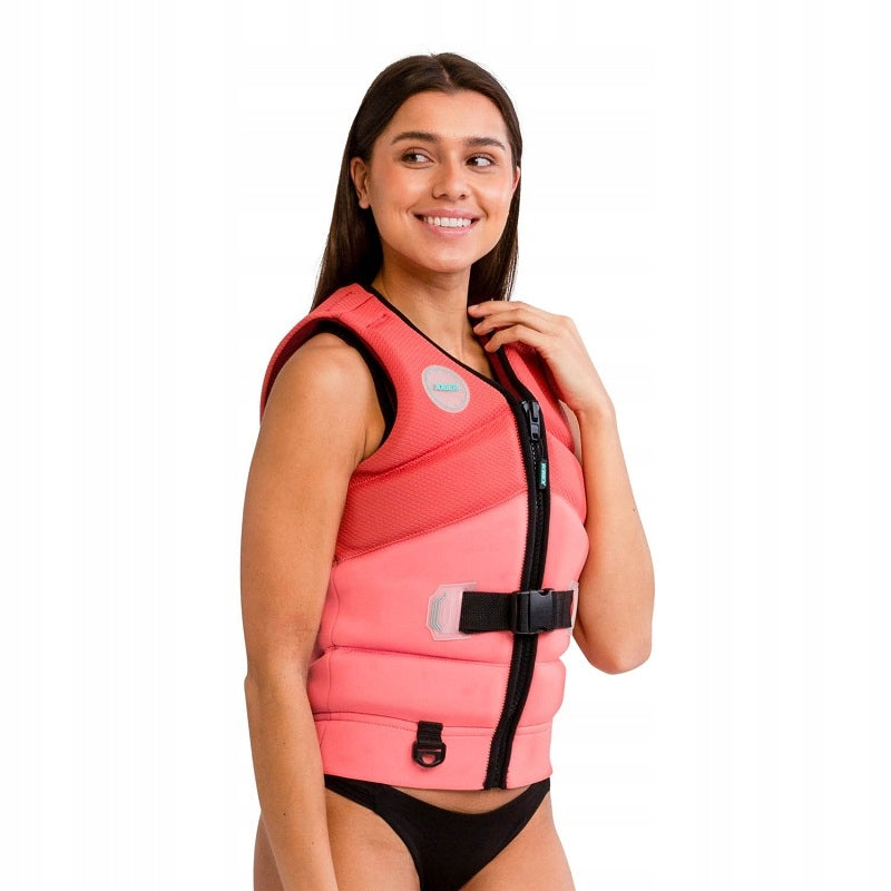 Safety vest for water sports Jobe Unify Rose Pink 50N r. L