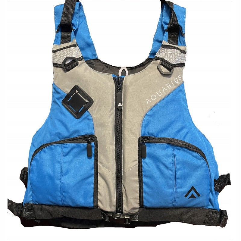 Safety vest life vest MQ PRO B blue-grey 45-60 kg S/M