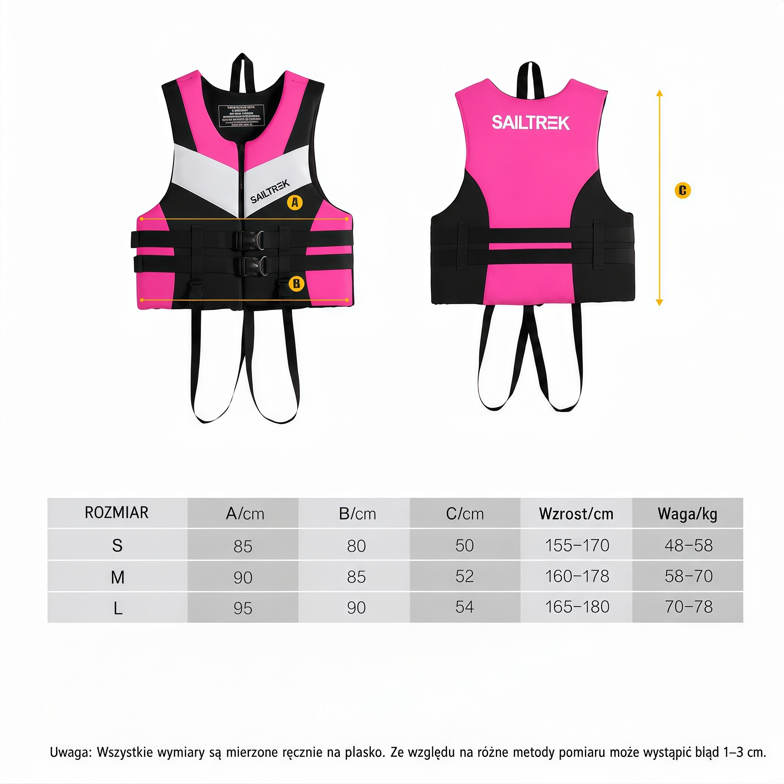 Safety vest sup kayak swimming for women neoprene Manufacturer code kamizelka asekuracyjna dla damska neoprenowa
