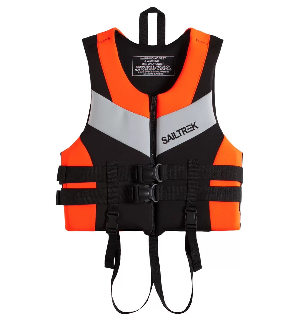 Safety vest sup swimming for adults and youth neoprene