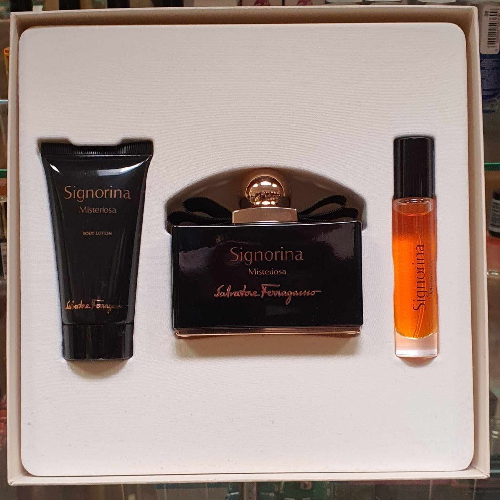 Salvatore Ferragamo Signorina Misteriosa100 edp +10 edp +50 bl vintage 2020