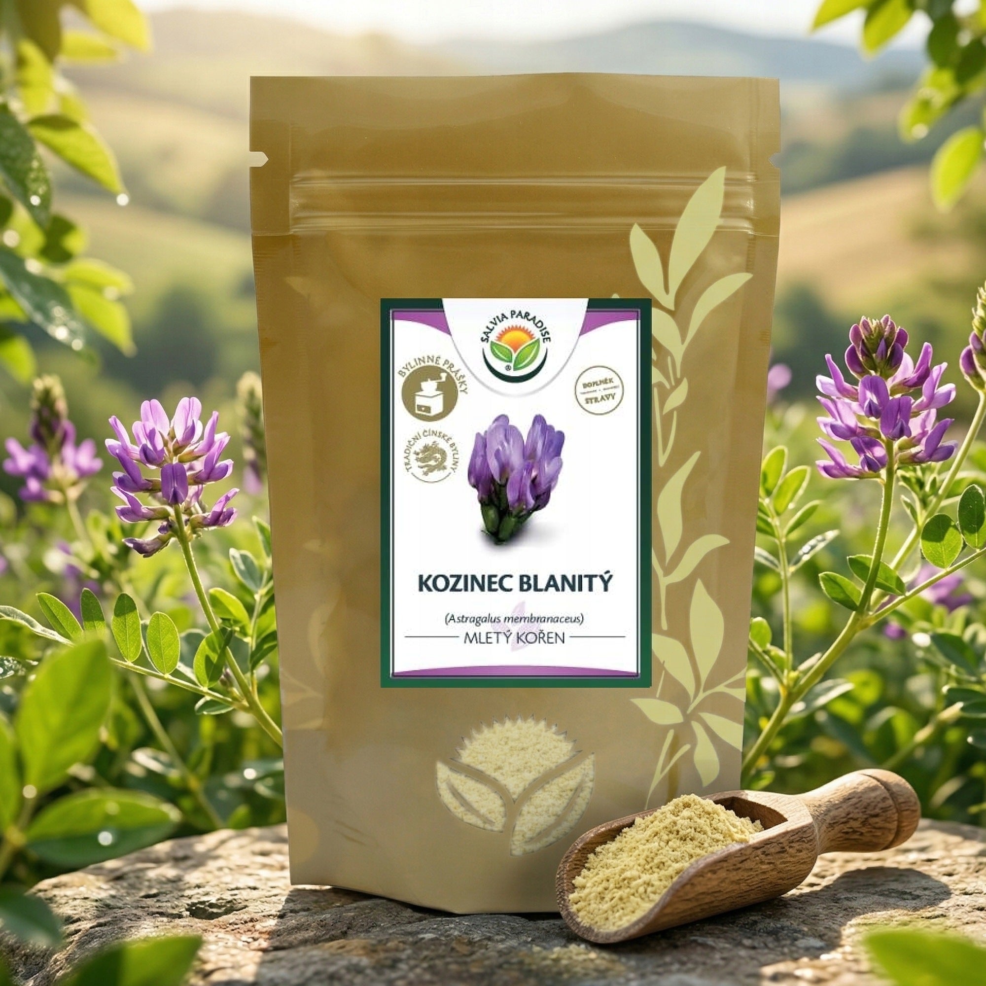 Salvia Paradise Traganek membranous ground root 100 g Brand Salvia Paradise