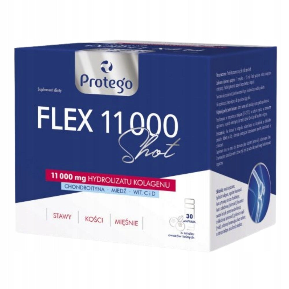 Salvum Lab Protego COLLAGEN FLEX 11000 SHOT High dose For joints 30 ampoules