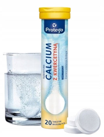 Salvum Protego Calcium with quercetin TASTELESS without sugar CALCIUM
