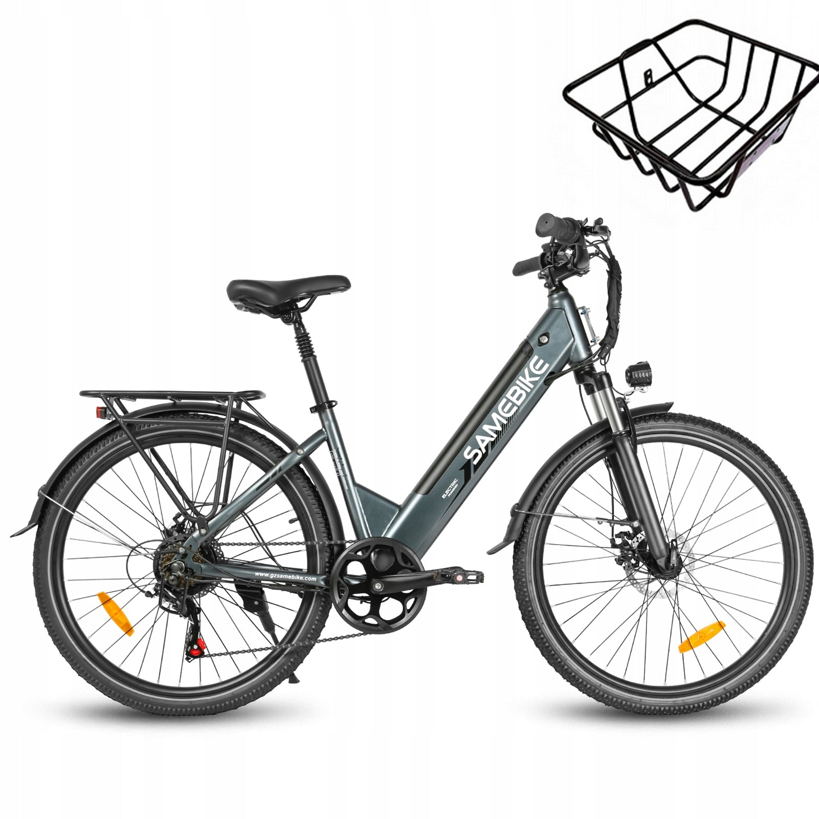 Samebike RS-A01 Pro Electric Vehicle 500W 35KM/H 90KM 15Ah 26*2,1" 2026 NEW