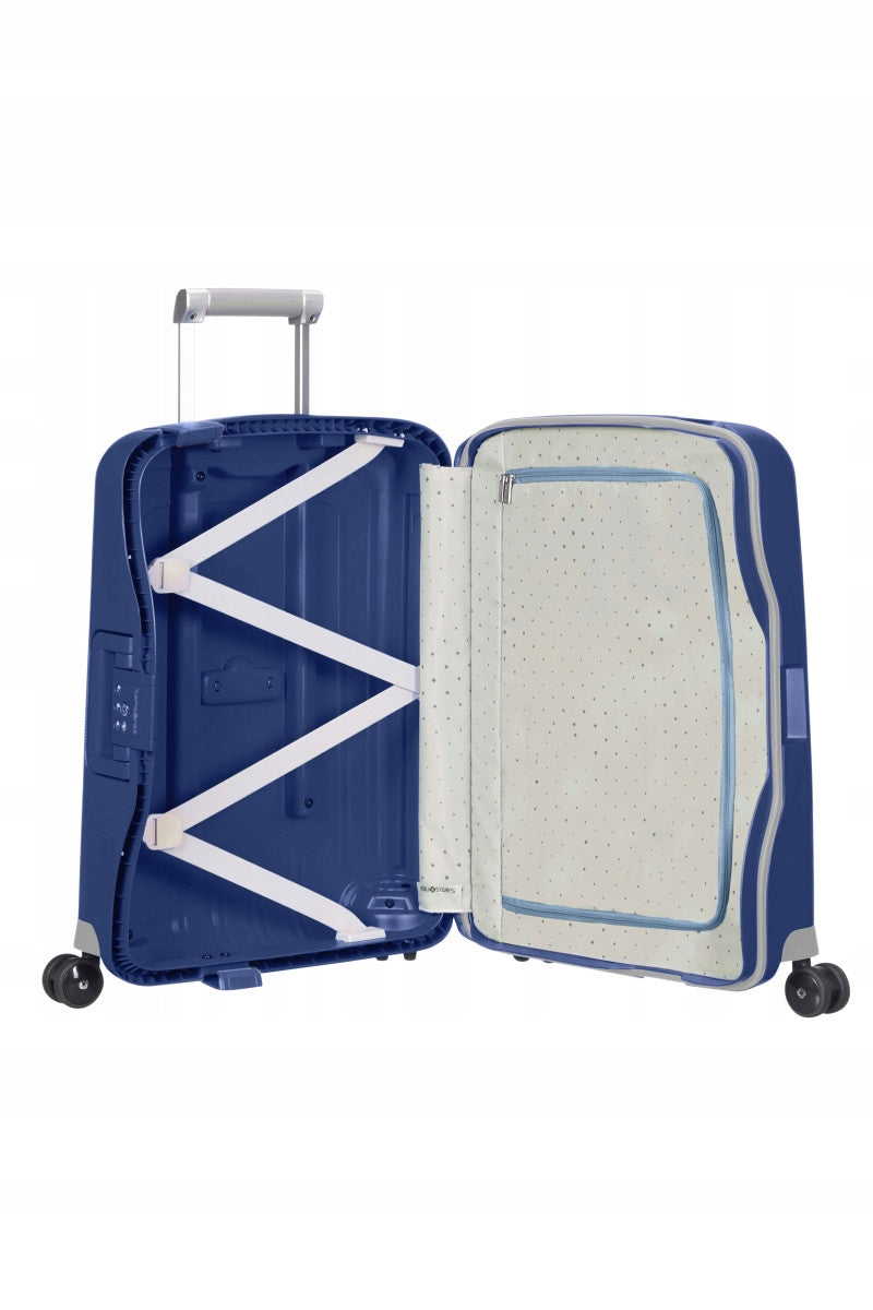 Samsonite S'cure Cabin Suitcase 55 cm 34l Hard Blue Dark Blue Manufacturer code S'cure
